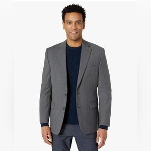 RALPH LAUREN MEN'S LATTIMORE HOUNDSTOOTH BLAZER 42L